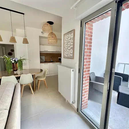 アパート Loic - Boheme Confort Avec Terrasse Et Parking A Deux Pas De La Berck